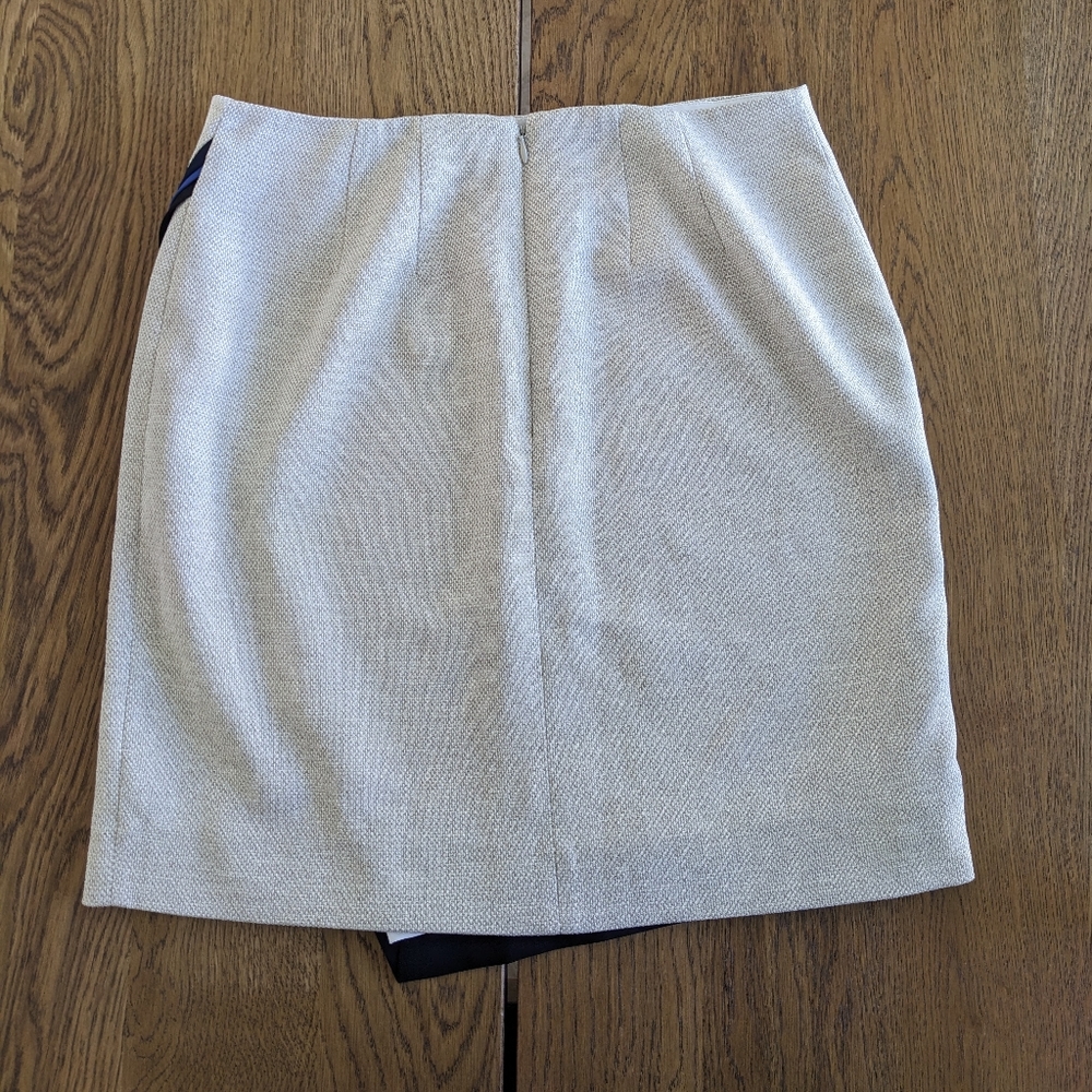 WHBM Colorblock Trim Wrap Skirt - Picture 6 of 6